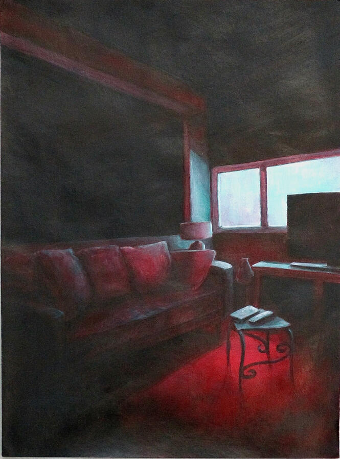 Acrylic on paper, 2026