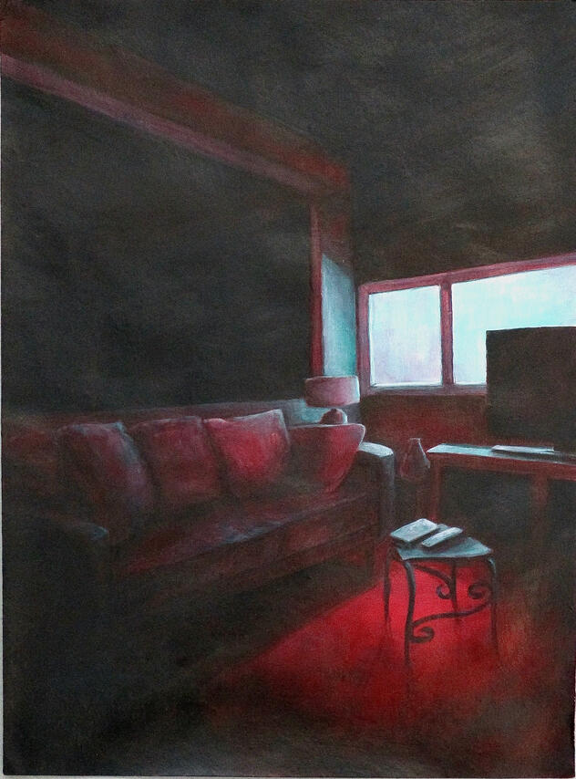 Acrylic on paper, 2026 Acrylic on paper, 2026